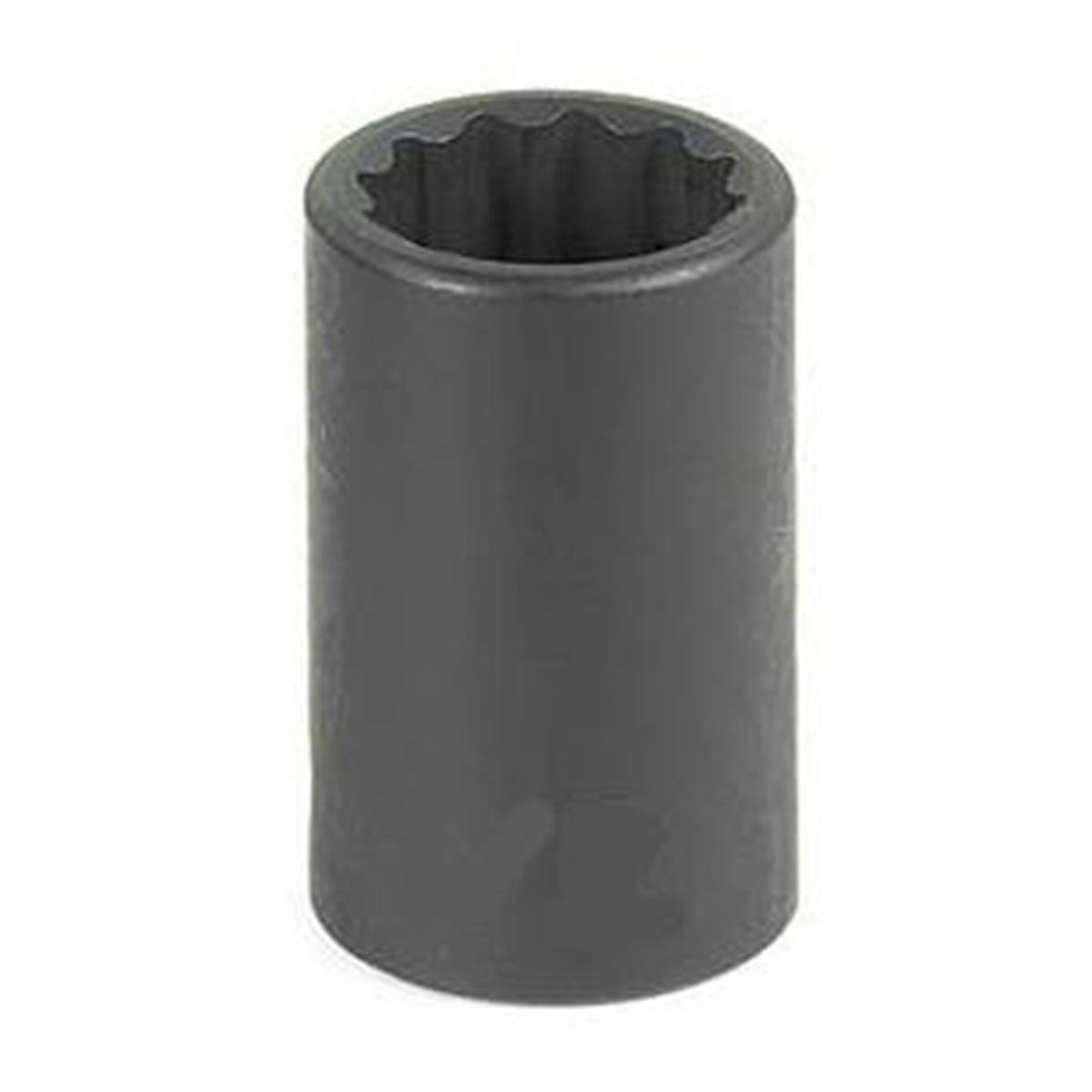 Grey Pneumatic 12-Point Impact Socket — 5/8in., 3/8in. Drive, Black, Model# GRE1120R